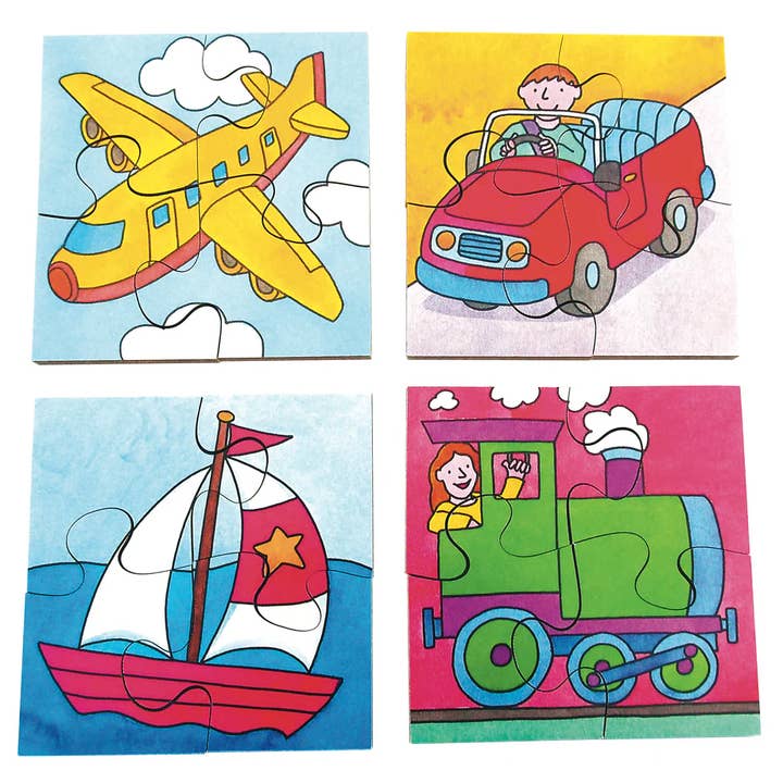 Four in a Box Transport - JJ193 for wholesale by Just Jigsaws