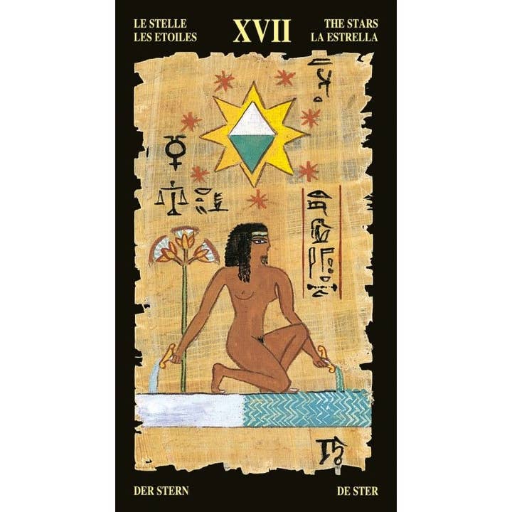 Cardshouse – wholesale Tarot cards – Egyptian Tarot Cards Lo Scarabeo5