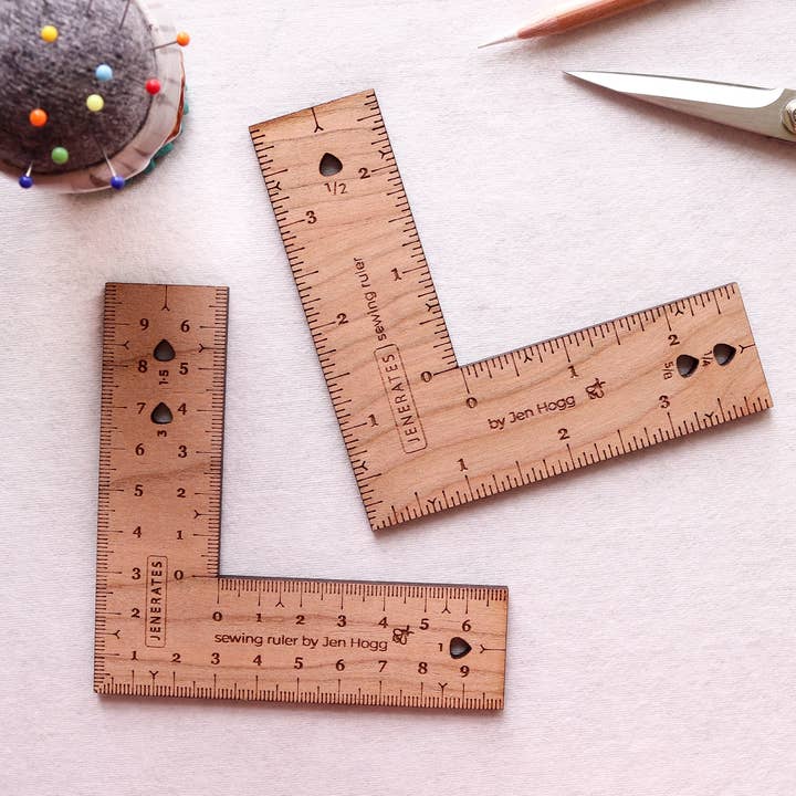 Jenerates by Jen Hogg - Wholesale Fabric - Jenerates Sewing Rulers