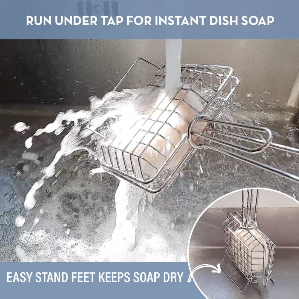 Country Trading Co. – Sabonete para loiça por atacado – The Easy Drain Soap Shaker & Saver2
