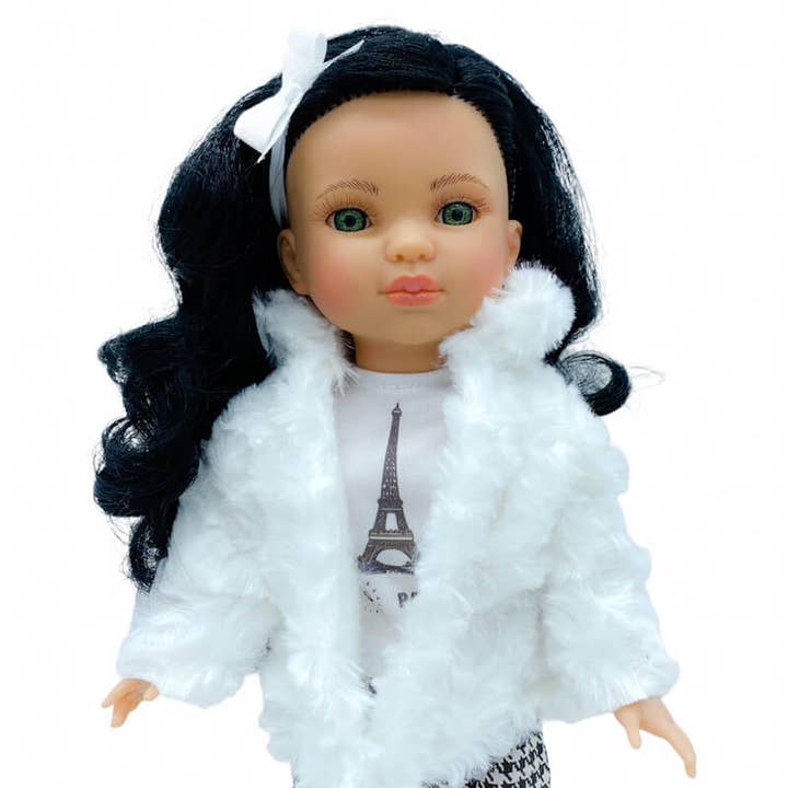 Muñeca de colección y artesanía – Engroshandel Dukke - Børn – Simona dukke 40 cm .100% vinyl med bukser og jakke