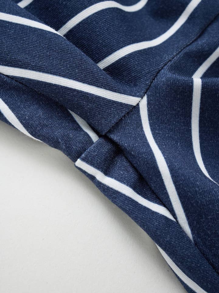 Norsu Organic - Wholesale Overalls - Kids - Organic Cotton Kids Overalls-Navy stripe3