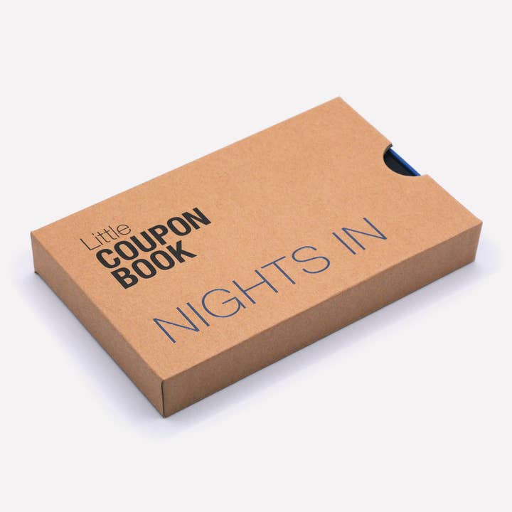 Little Coupon Book Of Nights In | Cosy Date Night Cards for wholesale by Cupidly