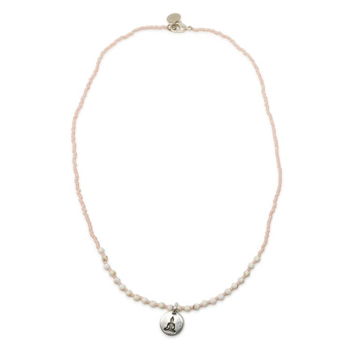 Nica Life - Wholesale Pendant/Charm Necklace - Zen Necklaces w/ Silver Yoga Charms 1