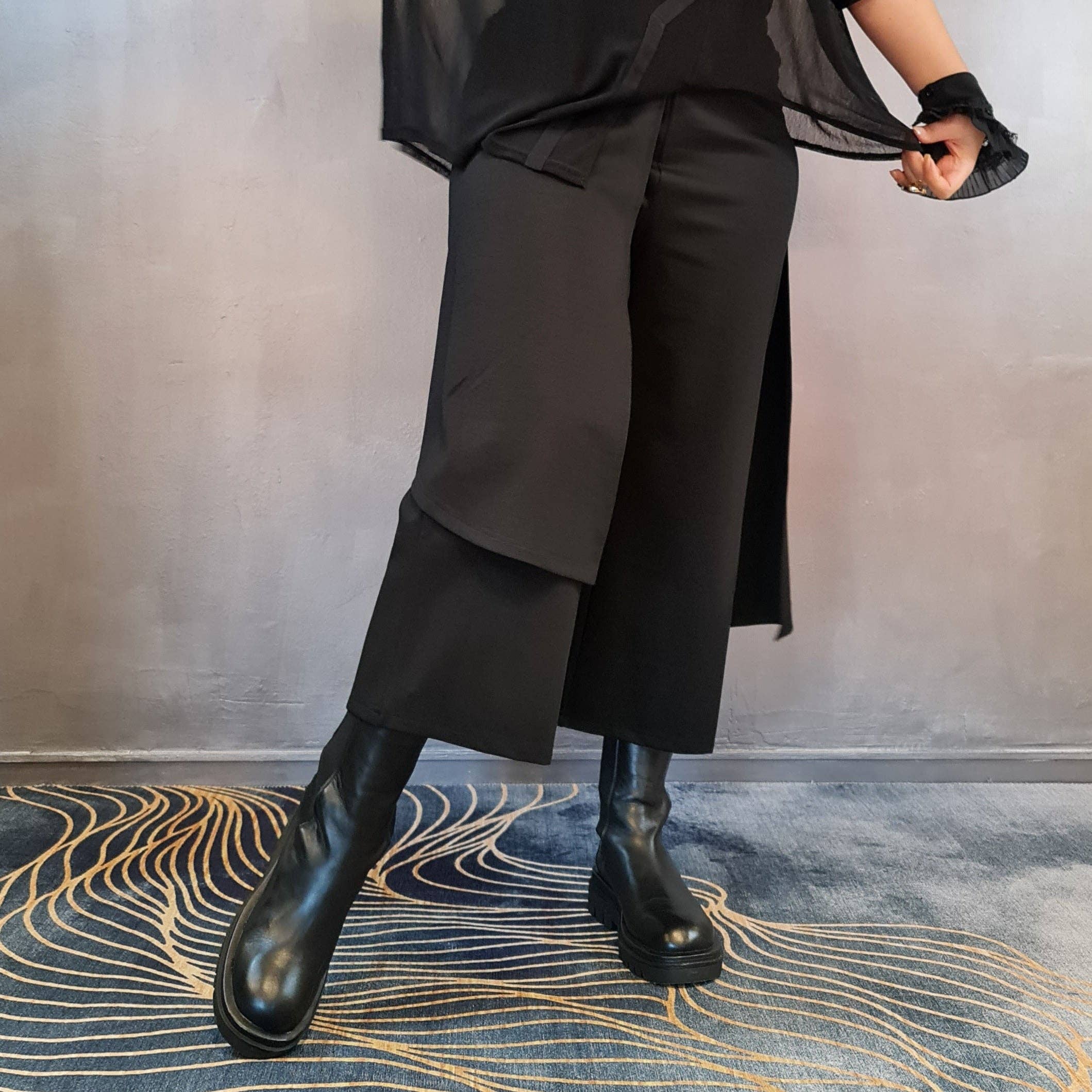 Simple Moderne - Vendita all'ingrosso Pantalone - Donna - Pantaloni larghi a strati Simple Moderne11