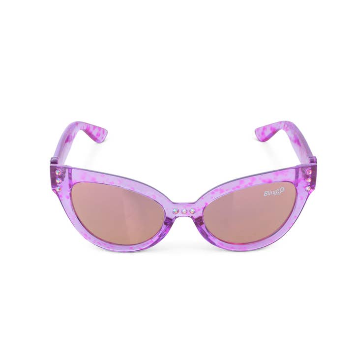 Misty Magenta Malibu Kids' Sunglasses | Summer Essentials for wholesale by Bling2o