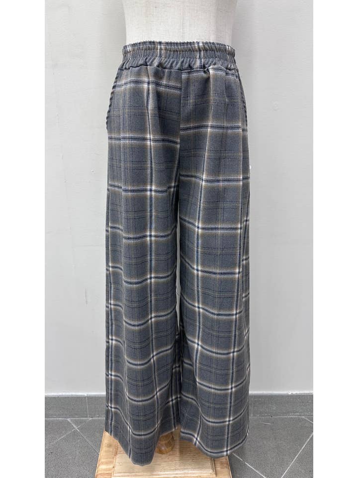Kis 2 - Wholesale Pants - Women's - CHECKERED PANTS1
