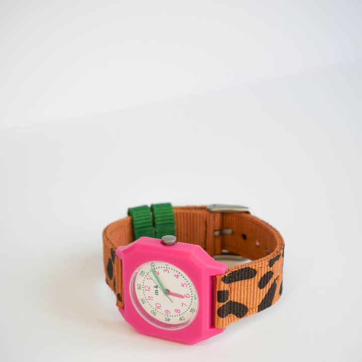 Mini Kyomo - Wholesale Wrist Watch - Kids - Leopard Mini Kyomo x Taxi Brousse watch5