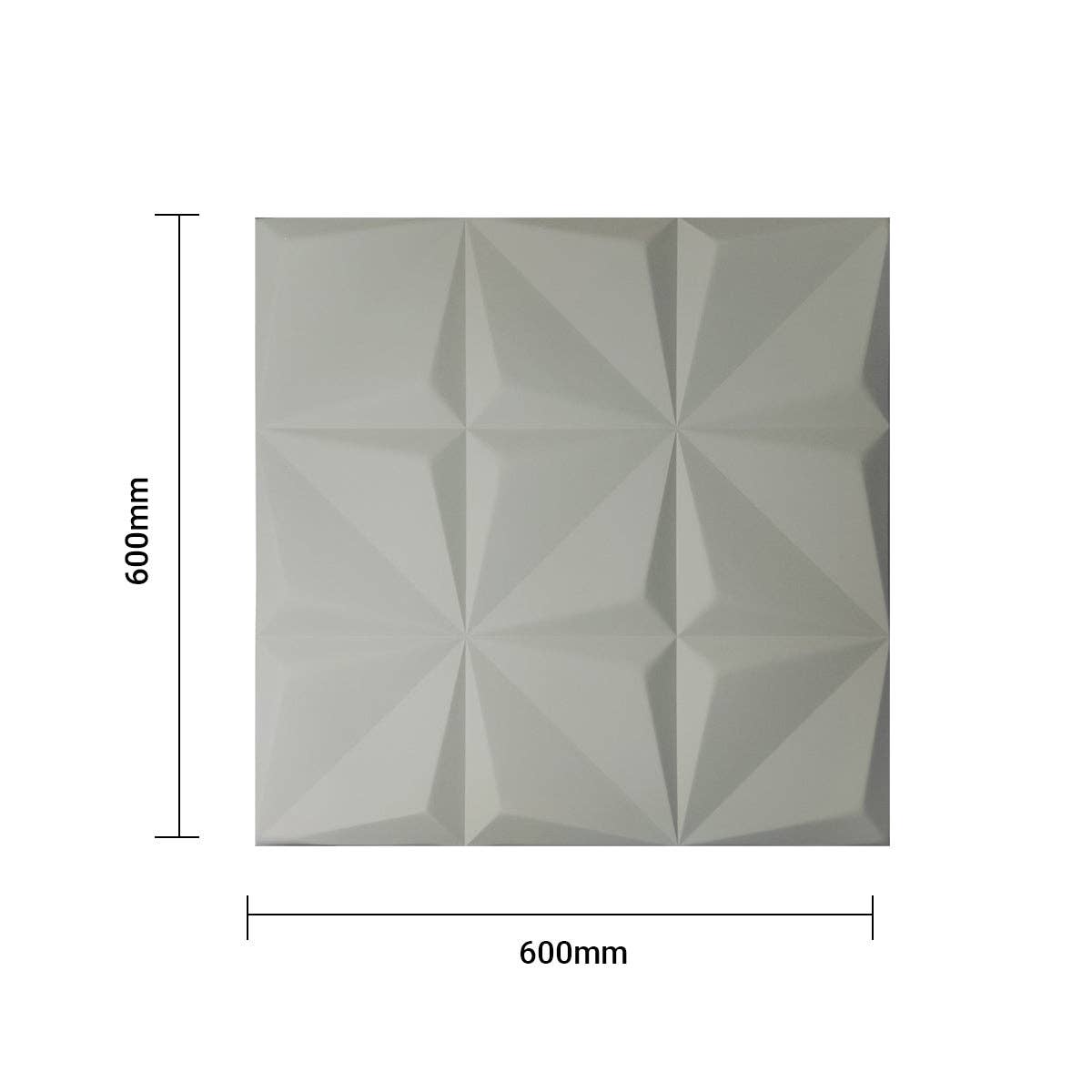 ENER-J – wholesale Decorative panel – Artistic 3D Geometric Relief PU Leather Wall Panels3