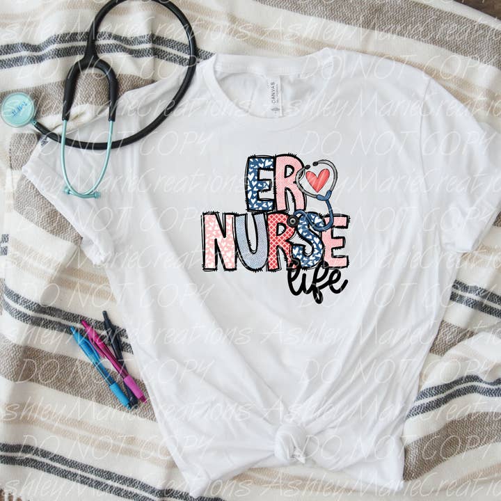 Het leven van een ER-verpleegkundige voor wholesale door Ashley Marie Creations