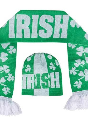 Ensemble Chapeau & Écharpe Irlandais pour la vente par CBE Inc