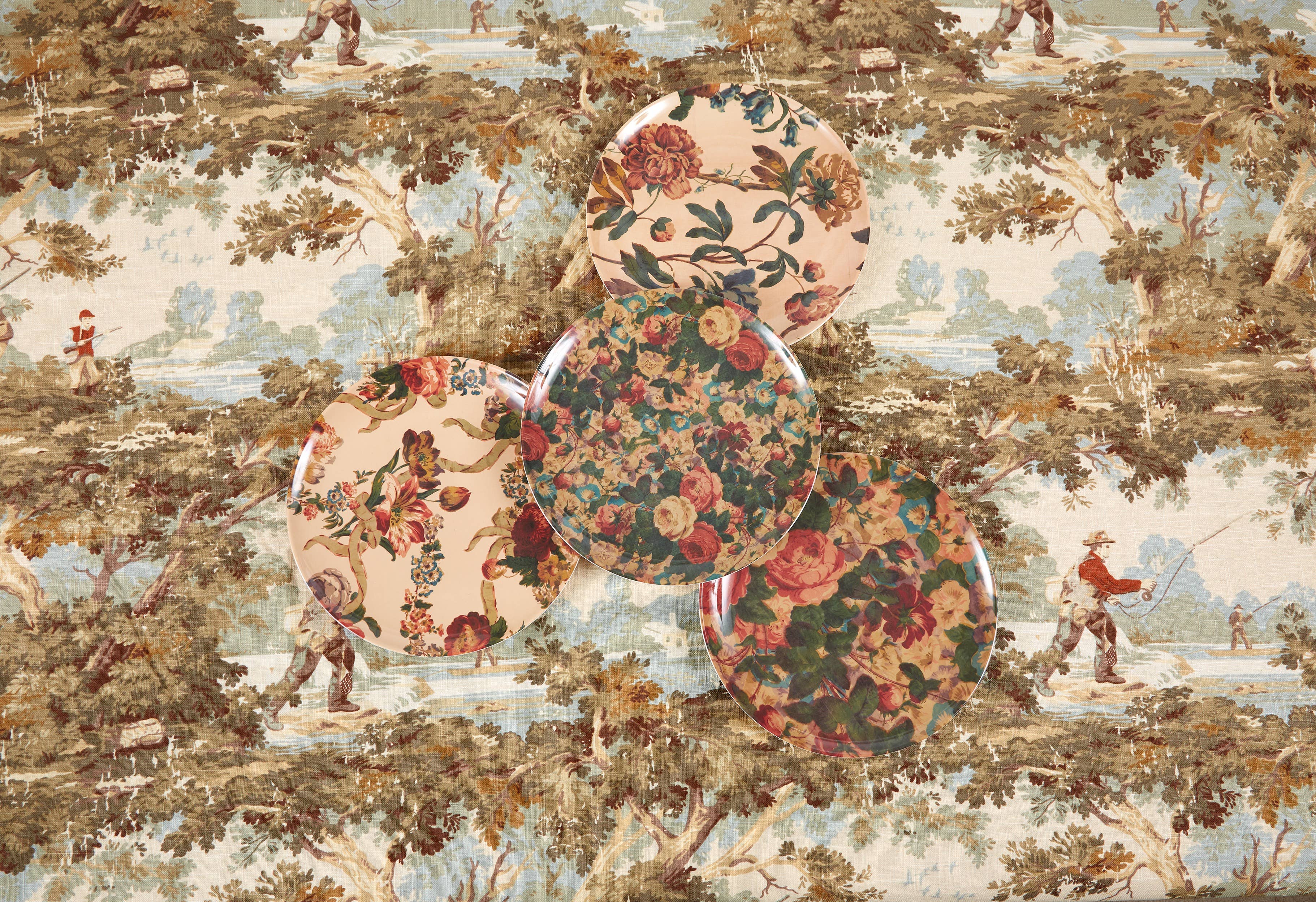 Siren Song - Wholesale Dinner Plate - English Garden Dinner Plates Set of Four2