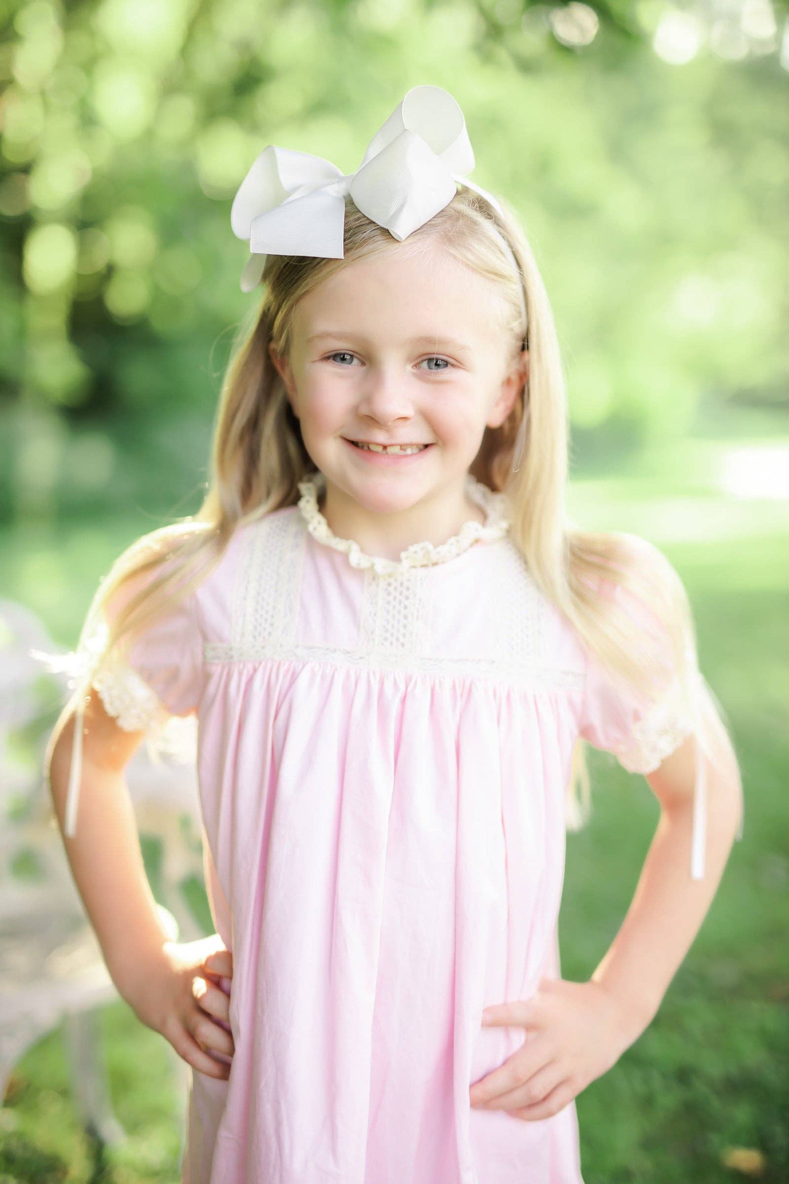 Posh Pickle - Vente Robe – enfant - Robe Héritage à Manches Roses Bristol6