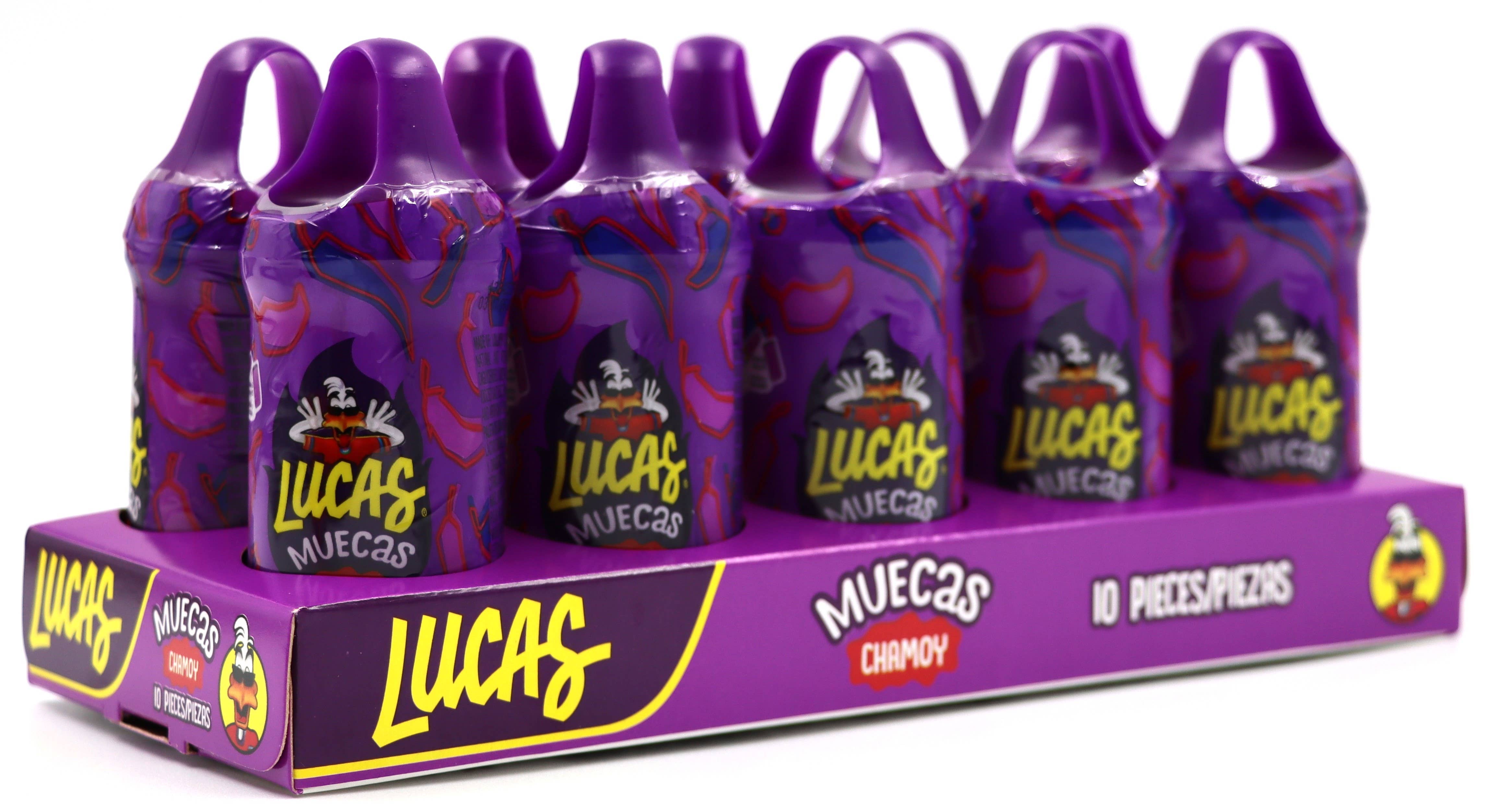 Grandpa Joe's Candy Shop - Wholesale Snack Bar - Lucas Muecas Chamoy Candy, 10ct1