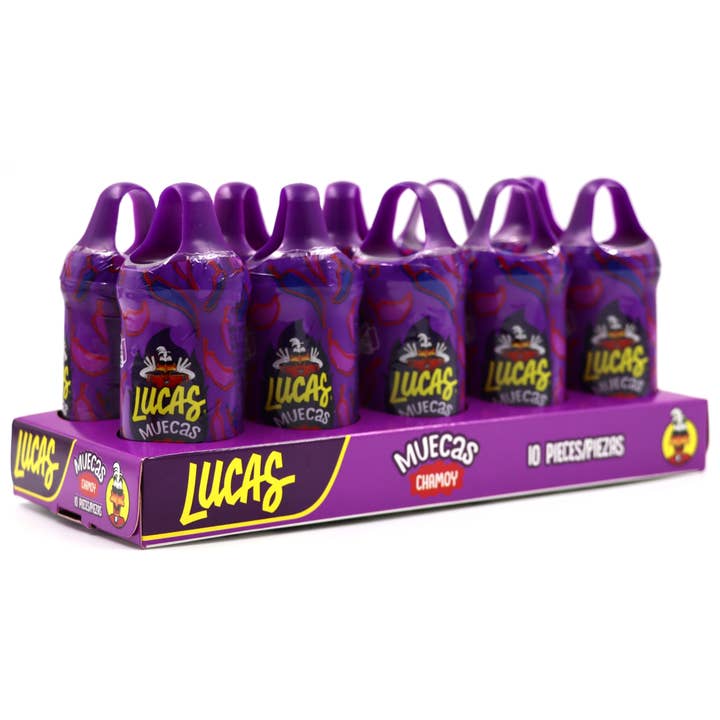 Grandpa Joe's Candy Shop - Wholesale Snack Bar - Lucas Muecas Chamoy Candy, 10ct1