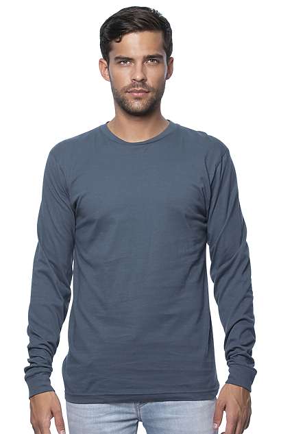 Royal Apparel - Wholesale T-Shirt - Men's - Unisex Organic Long Sleeve Tee7