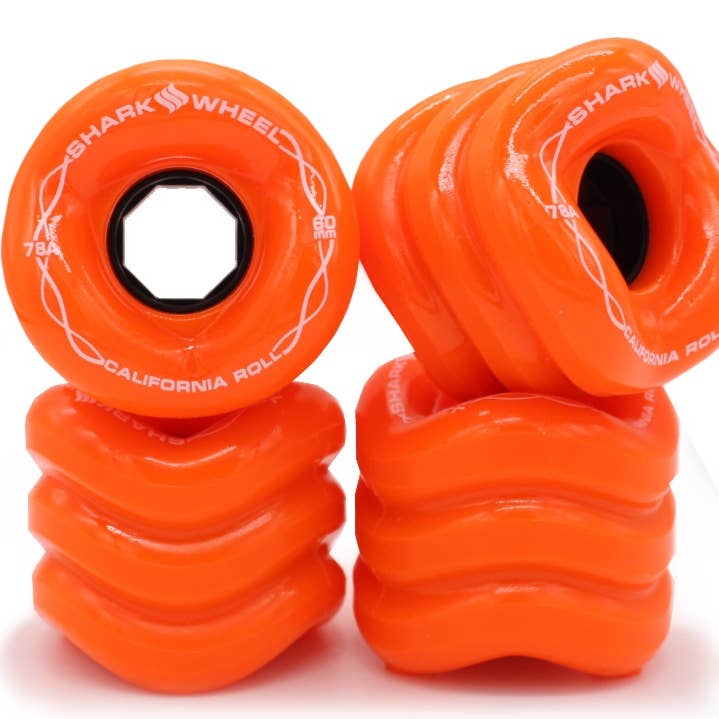 Shark Wheel - Wholesale Sporting accessories - Shark Wheel 60mm Skateboard Wheels (California Rolls)8