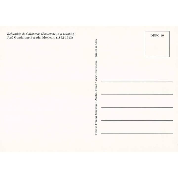 Tesoros Trading Company ā wholesale Postcard ā Day of the Dead Posada Postcard Series1