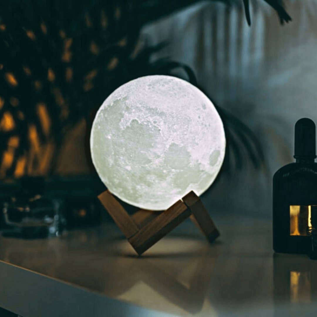 BRECK + FOX - Wholesale Accent/Desk Lamp - Moon Lamp