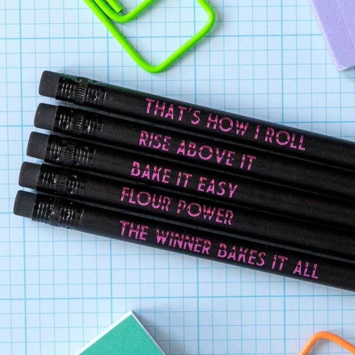 Baking Pencil Set - The Winner Bakes It All for wholesale by BETTIE CONFETTI