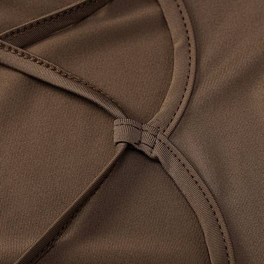 HIDDENBRAND - Wholesale Unitard - Women's - Tethered High Waisted Hip Lifting Exercise Yoga Jumpsuit11