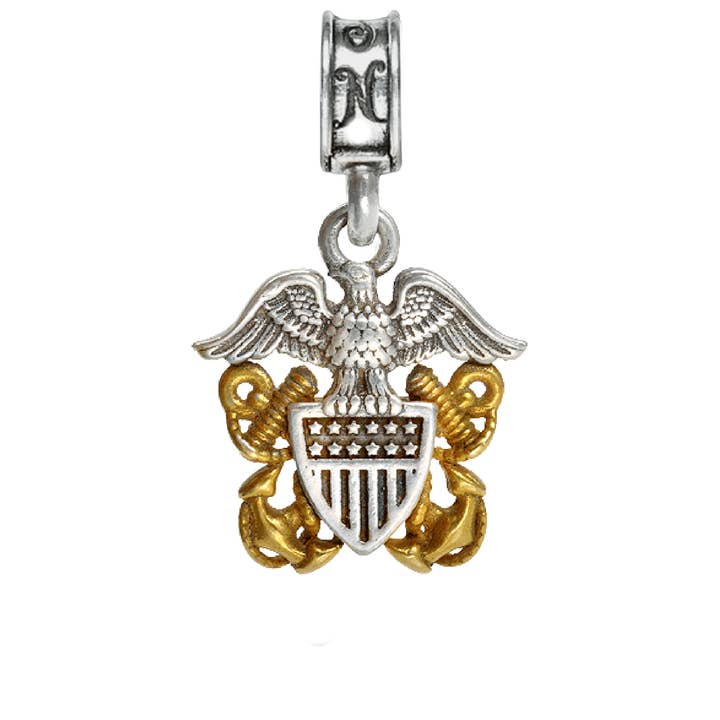 Navy Officer Crest Charm for engroshandel hos nomades
