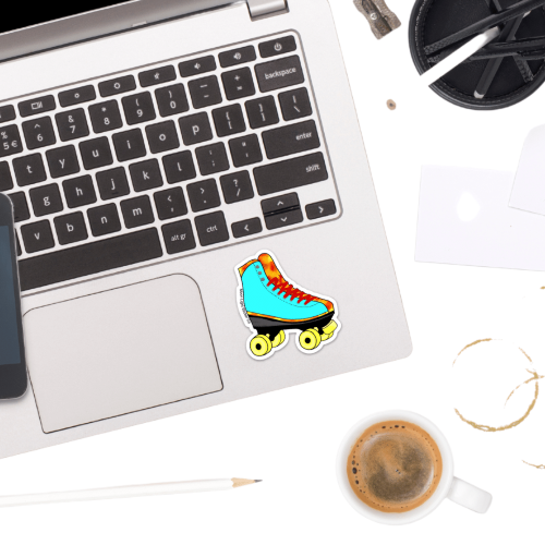 Moon Light Sticker Co - Wholesale Sticker - Roller Skate Sticker1