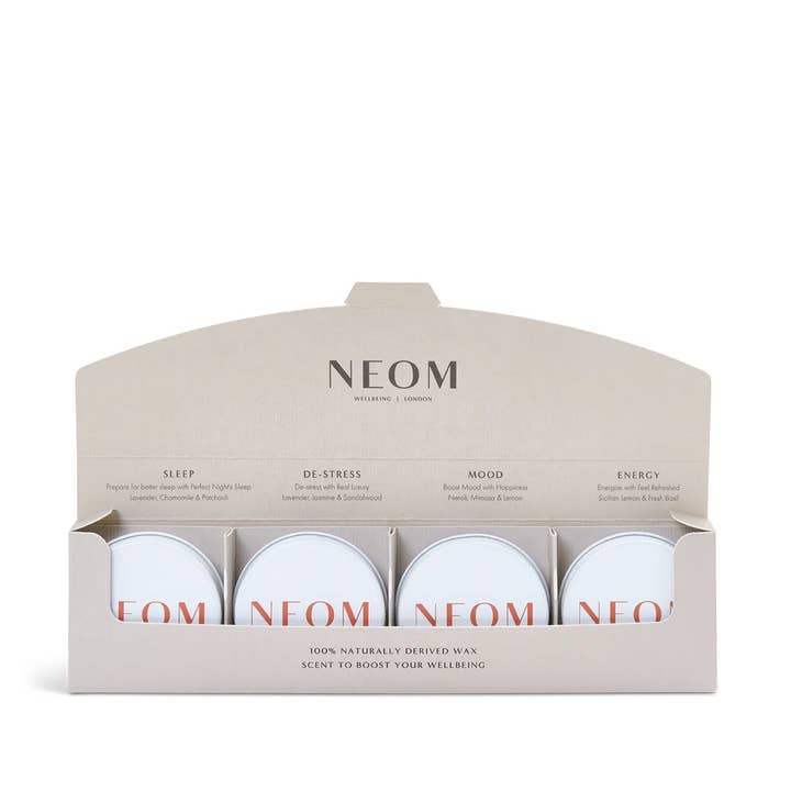 Mini Candle Discovery Set for wholesale by Neom Wellbeing