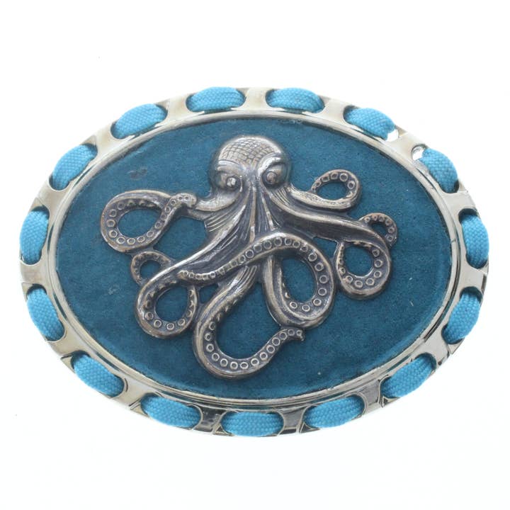 Boucles de ceinture Kraken, ceinture de 1,5 pouces, fabriquée à la main aux États-Unis pour la vente par HHH Designs