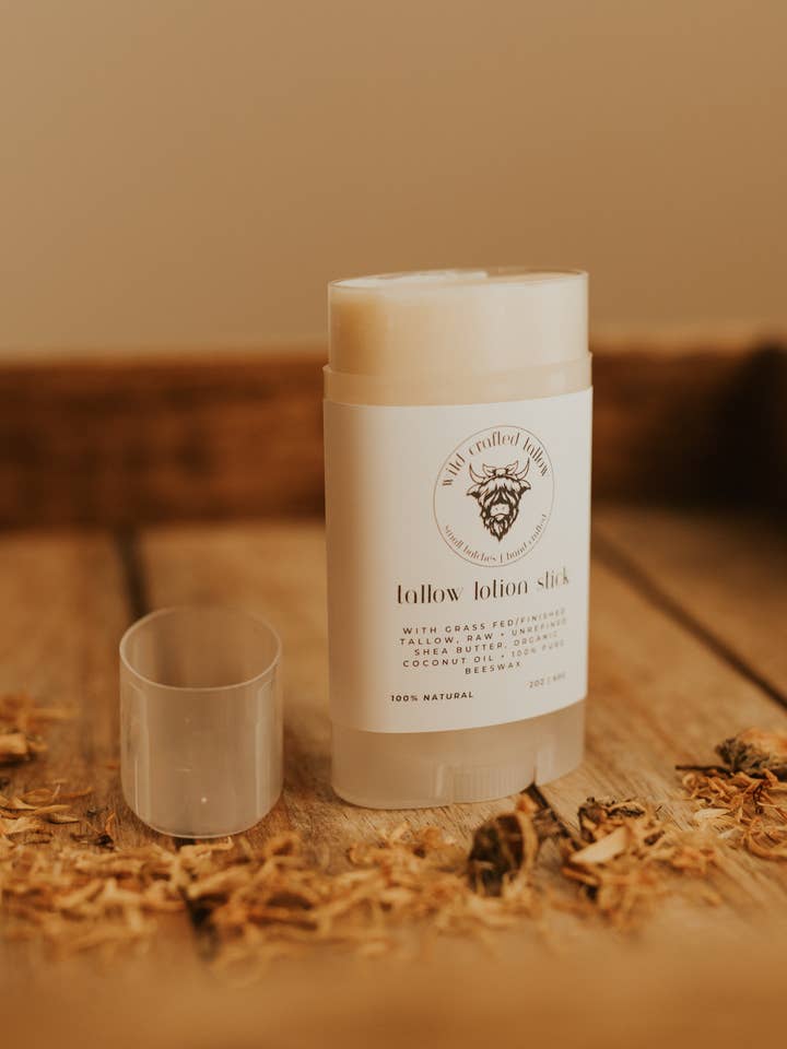 Tallow Lotion Stick for wholesale by wildcraftedtallow