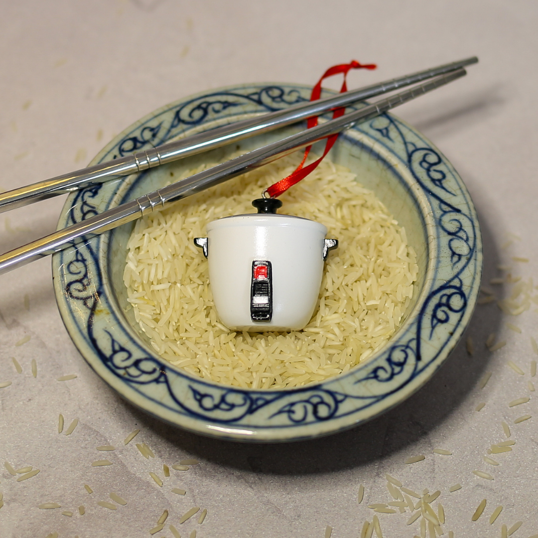 The Lion Rock Press – wholesale Ornament – HANGING DECORATION: Rice Cooker1