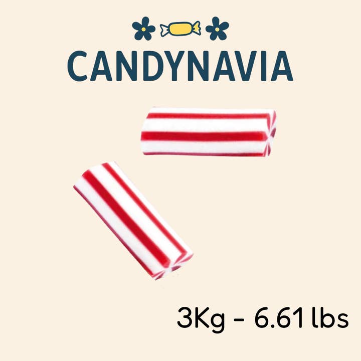 Candynavia - Wholesale Hard Candy - Swedish Candy - Vidal Xl Strawberry Cream