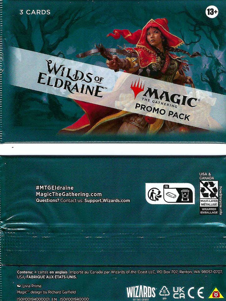 Magic The Gathering (MTG) Promo Pack for wholesale by Misfit Pages, LLC
