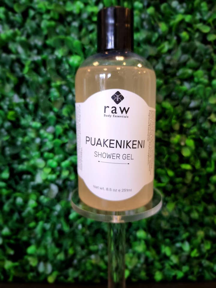 Puakenikeni Duschgel für den Großhandel von RAW Body Essentials