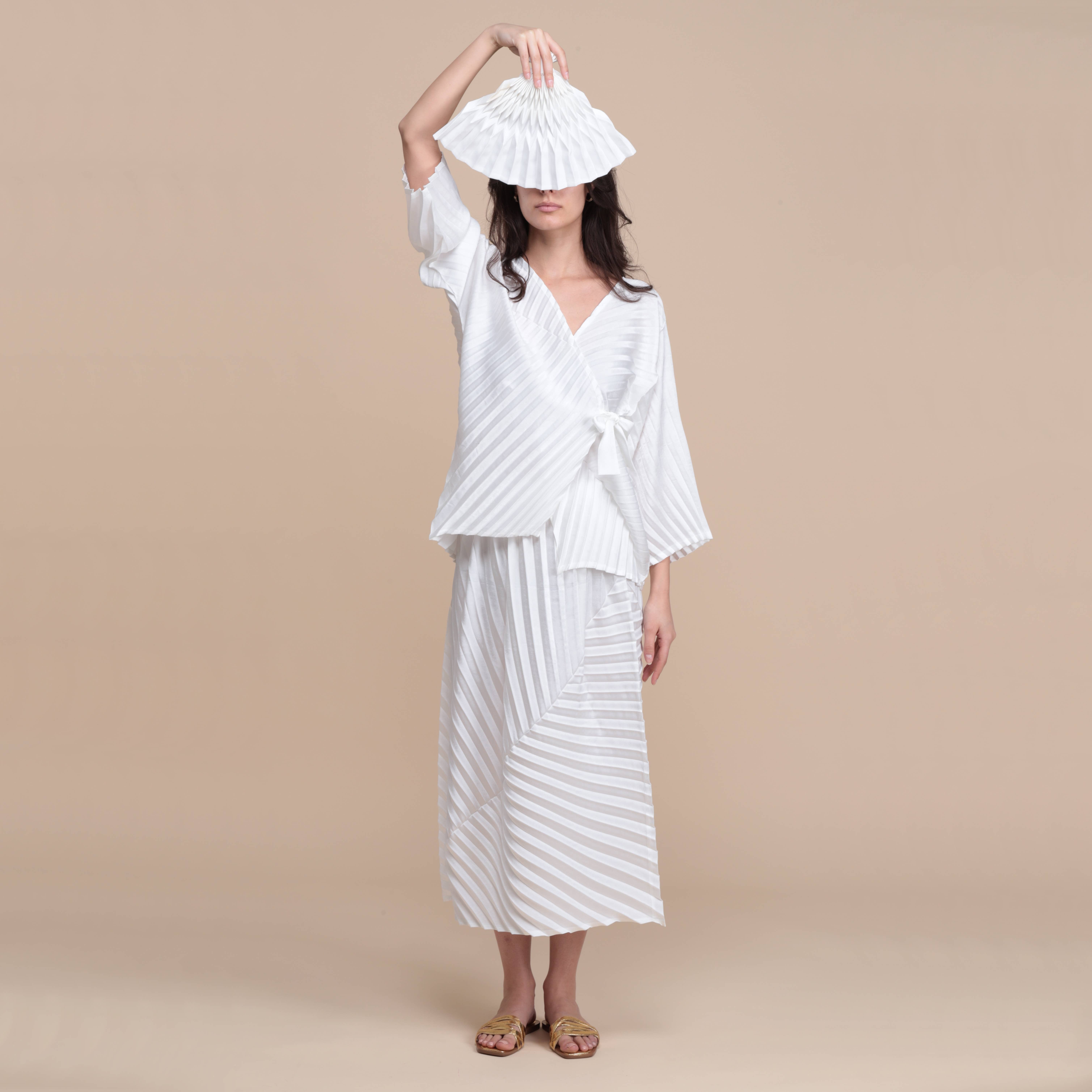ÊKÔ - Maison d'Art Porté - Wholesale Kimono - Women's - The Kimono - white4