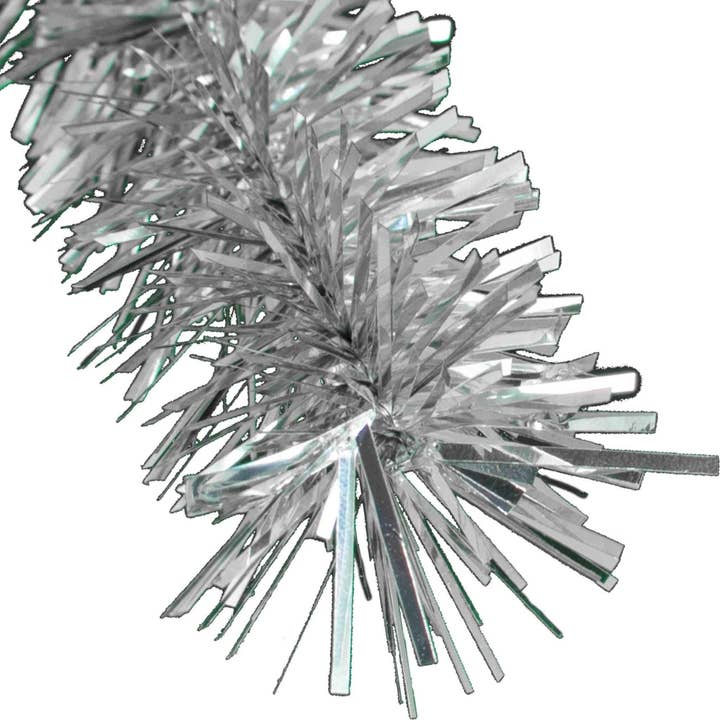 Antique Silver Tinsel Garland for wholesale by Lee Display
