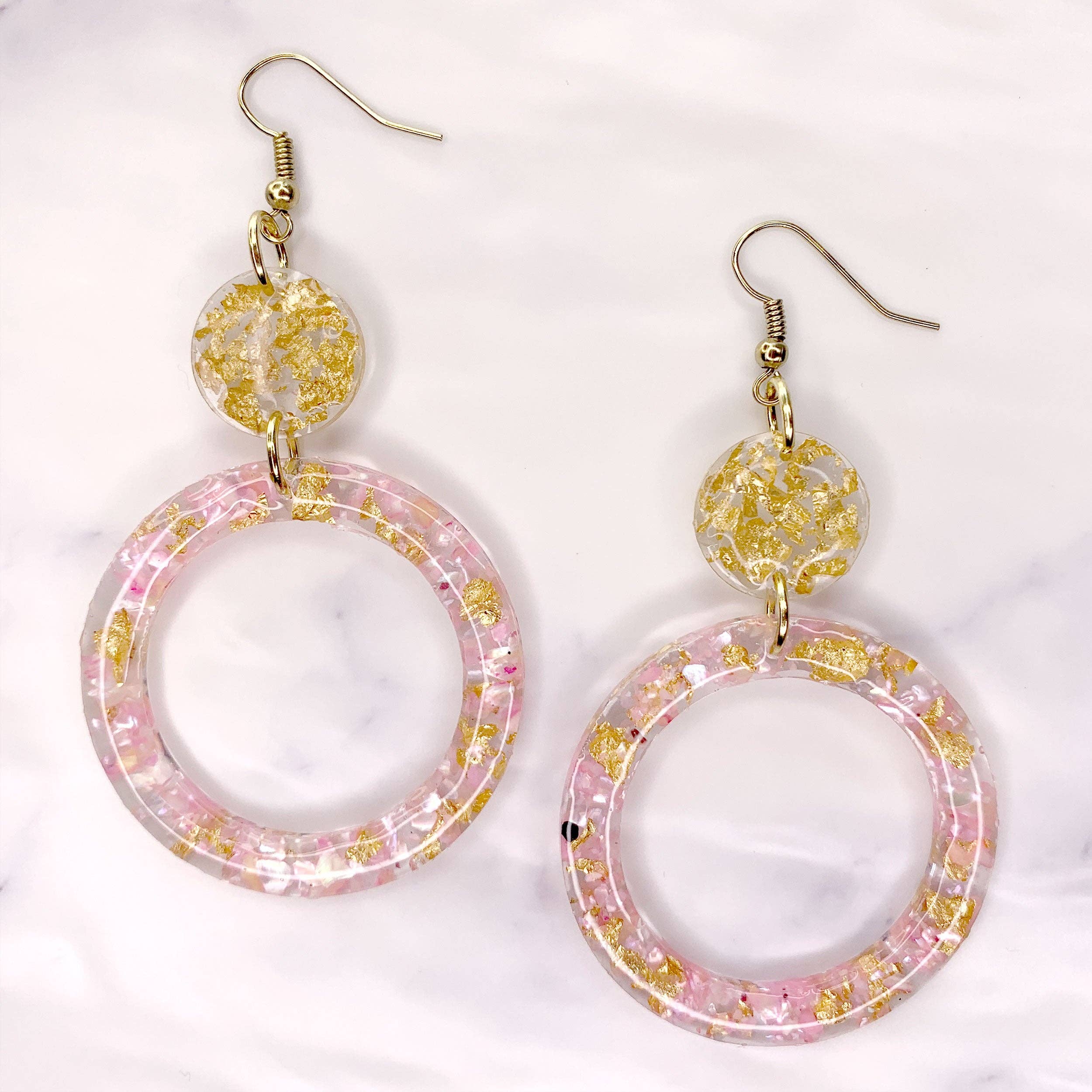 Jewelry Made by Me - Wholesale DIY Craft Kit - Hoop Earring UV Resin DIY Kit2