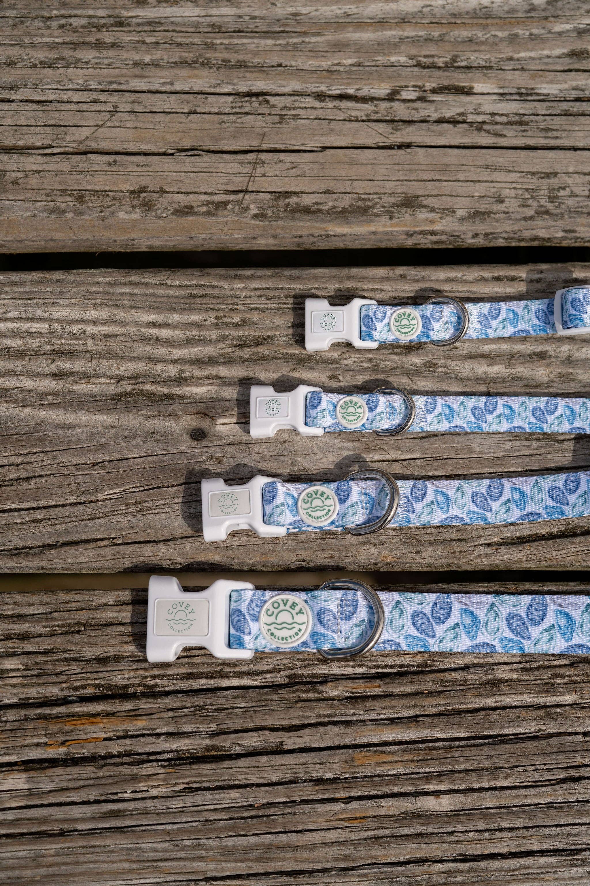 Covey Collection - Wholesale Pet Collar - Dog - Blue Oyster Dog Collar3