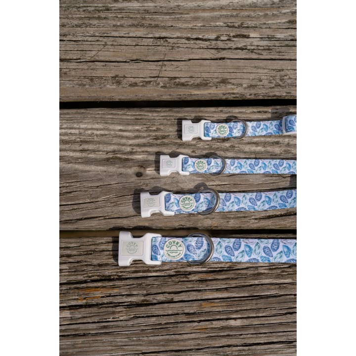 Covey Collection - Wholesale Pet Collar - Dog - Blue Oyster Dog Collar3