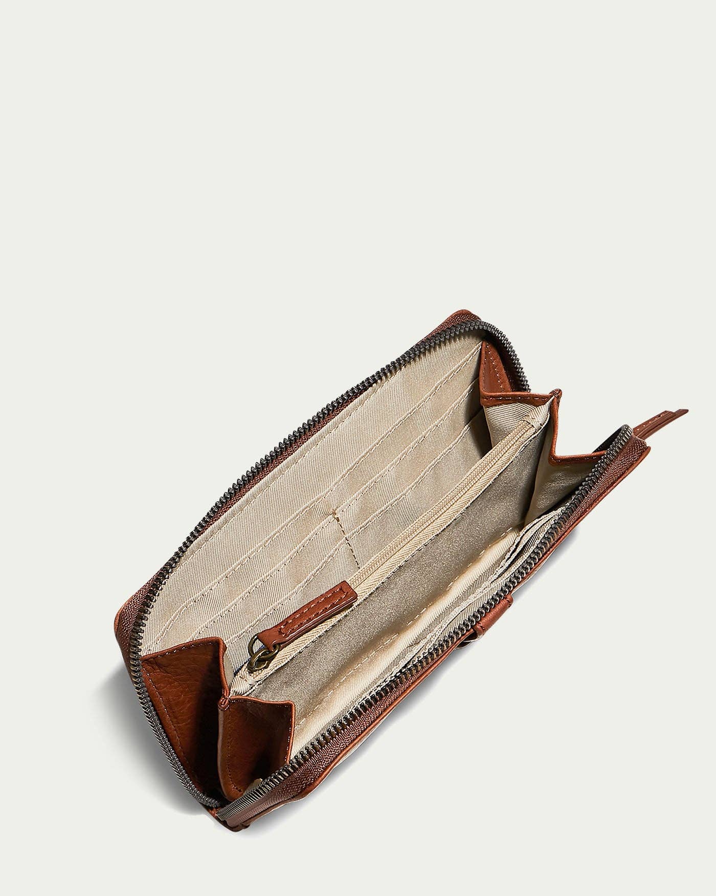 American Leather Co - Wholesale Wallet - Women's - Rye Large Zip Around Wallet8