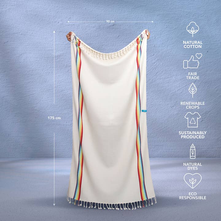 Living Roots - Wholesale Beach Towel - Soft Cotton Beach and Bath Towels6