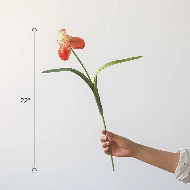 Rustic Reach - Wholesale Artificial Flowers - Silk Iris Flower 22" Tall9