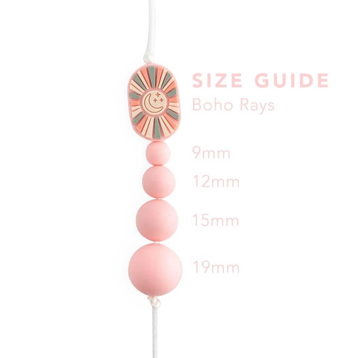 Cara & Co Silicone Craft Supply - Wholesale Craft Supplies - Boho Ray Silicone Focal Beads3
