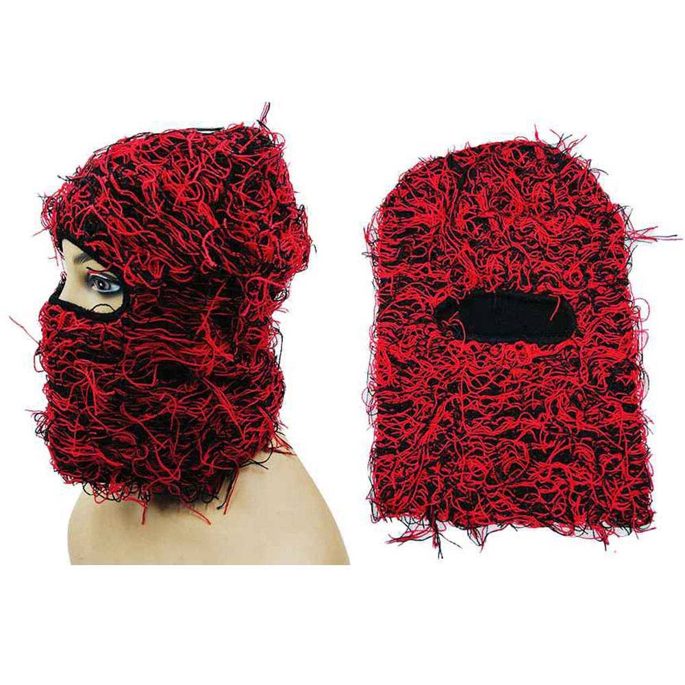 Sensibling Corp. - Wholesale Balaclava - Unisex - Distressed Fuzzy Winter Balaclava Mask Hat
3