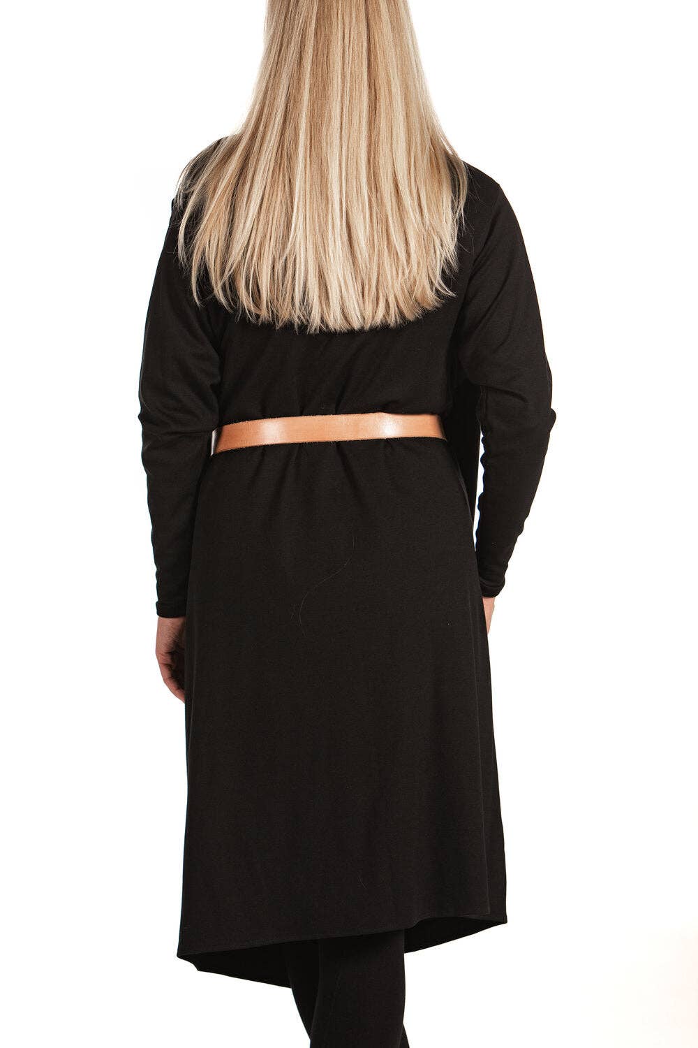 Knieriem Designs - Wholesale Jacket - Women's - Draped Long Sleeve Ponte Jacket3