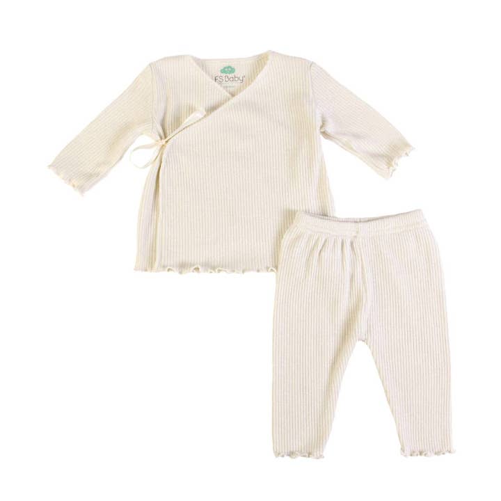 16628 - Knitted t-shirt long sleeve + pants - AW 25-26 for wholesale by FS Baby