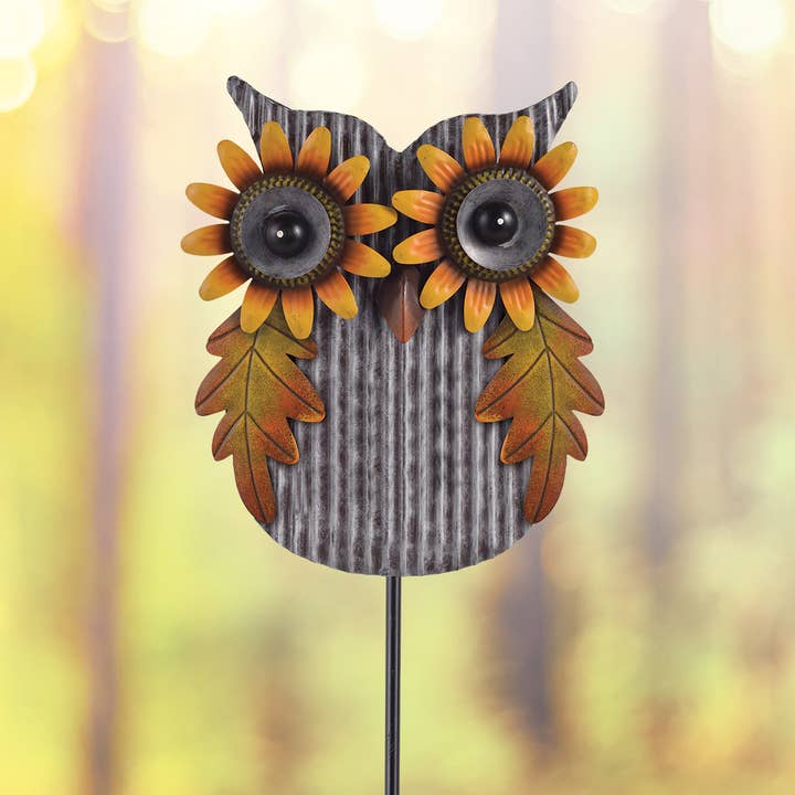 Owl Stake 48" for wholesale by Sunset Vista Designs