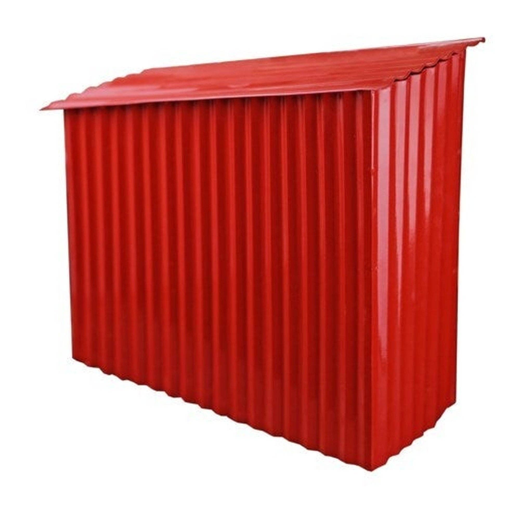 NACH – Engroshandel Postkasse – Farm Shed Postkasse Rød, Sidste chance0