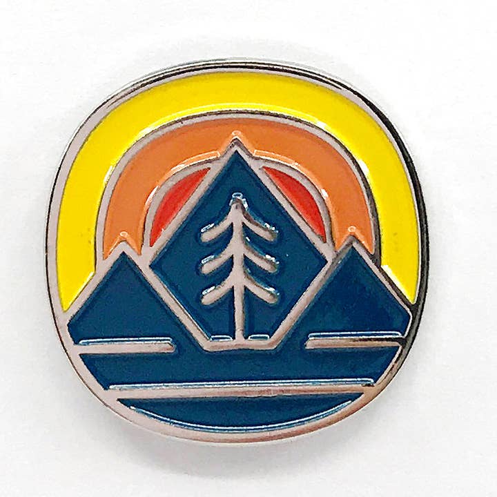 Fell Badge Enamel Pin for wholesale by Fell