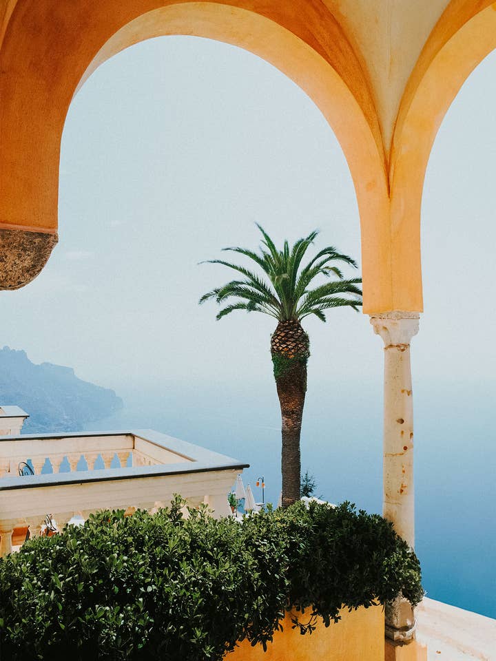 Room With a View - Coastal Travel Print for wholesale by The Kenclare House